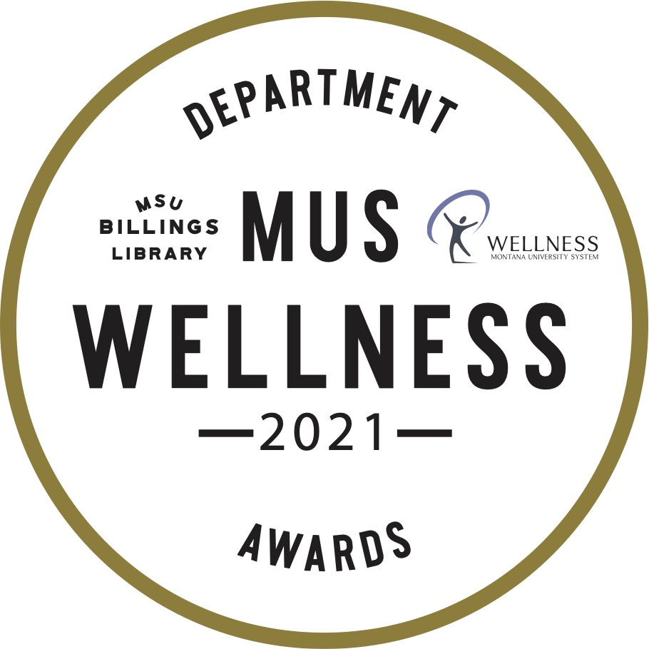 Wellness Department Award round logo