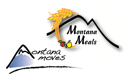 Montana Moves and Meals logos
